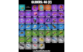 UNIQUE -  Khaby Lame, Renzo the Destroyer  [33 Skins, 49 Axes, 45 Emotes, 46 Gliders and MORE!]