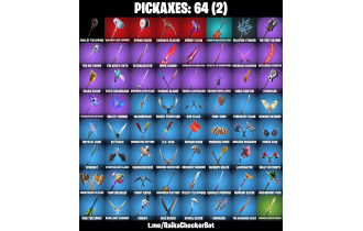 UNIQUE - Spider Man, Malik  [48 Skins, 250 Vbucks, 64 Axes, 45 Emotes, 67 Gliders and MORE!]
