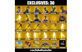 UNIQUE - Sparkle Specialist, The Reaper  [83 Skins, 2310 Vbucks, 62 Axes, 113 Emotes, 75 Gliders and MORE!]