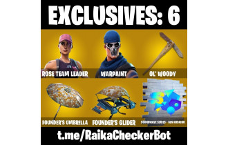 UNIQUE - OG STW,  Snap [8 Skins, 3540 Vbucks, 12 Axes, 8 Emotes, 13 Gliders and MORE!]