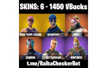 UNIQUE - OG STW (Ultimate Pack), Drift  [6 Skins, 1450 Vbucks, 10 Axes, 8 Emotes, 12 Gliders and MORE!]