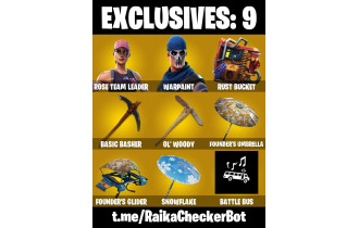 UNIQUE - OG STW (Ultimate Pack), Drift  [6 Skins, 1450 Vbucks, 10 Axes, 8 Emotes, 12 Gliders and MORE!]