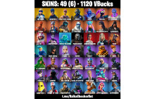 UNIQUE -  OG STW , Neo Versa [49 Skins, 1120 Vbucks, 42 Axes, 24 Emotes, 33 Gliders and MORE!]