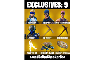 UNIQUE -  OG STW , Neo Versa [49 Skins, 1120 Vbucks, 42 Axes, 24 Emotes, 33 Gliders and MORE!]