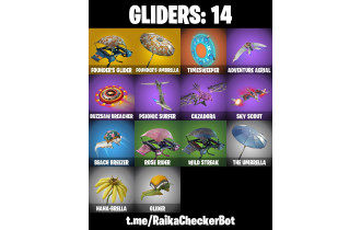 UNIQUE - OG STW, Paragon [11 Skins, 300 Vbucks, 11 Axes, 13 Emotes, 14 Gliders and MORE!]