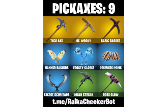 UNIQUE - OG STW, Rust Bucket  [2 Skins, 1400 Vbucks, 9 Axes, 13 Emotes, 16 Gliders and MORE!]