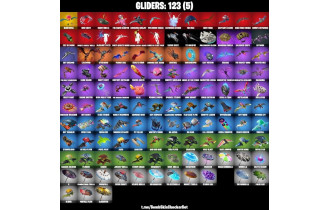 UNIQUE - Leviathan Axe, Kratos Armored [110 Skins, 500 Vbucks, 131 Axes, 134 Emotes, 123 Gliders and MORE!]