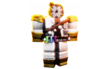 Upgraded Scientist Clockman [Toilet Tower Defense Item]