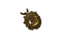Maelstr&ouml;m Choker Gold Amulet [PoE2 Mirrored Item]