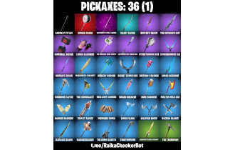 UNIQUE - Kado Thorne, Twyn [31 Skins, 36 Axes, 36 Emotes, 38 Gliders and MORE!]