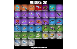 UNIQUE - Kado Thorne, Twyn [31 Skins, 36 Axes, 36 Emotes, 38 Gliders and MORE!]