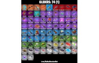 UNIQUE - Royale Bomber ,  Rogue Agent  [46 Skins, 1550 Vbucks, 73 Axes, 67 Emotes, 74 Gliders and MORE!]