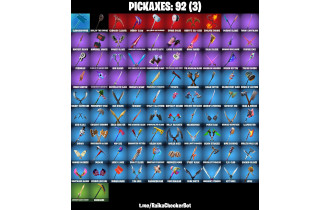UNIQUE - Torin , Renzo the Destroyer [76 Skins, 1600 Vbucks, 92 Axes, 61 Emotes,  81 Gliders and MORE!]