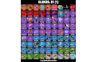 UNIQUE - Torin , Renzo the Destroyer [76 Skins, 1600 Vbucks, 92 Axes, 61 Emotes,  81 Gliders and MORE!]