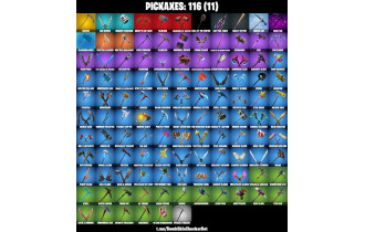 UNIQUE - OG STW, Gold Midas [105 Skins, 116 Axes, 147 Emotes, 113 Gliders and MORE!]