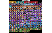 UNIQUE - Spider Man, Gold Midas [234 Skins, 185 Axes, 151 Emotes,146 Gliders and MORE!]