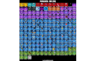 UNIQUE - Spider Man, Gold Midas [234 Skins, 185 Axes, 151 Emotes,146 Gliders and MORE!]