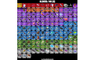 UNIQUE - Spider Man, Gold Midas [234 Skins, 185 Axes, 151 Emotes,146 Gliders and MORE!]