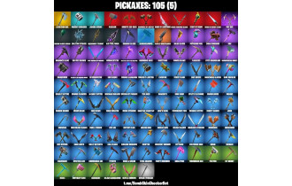 UNIQUE - Kratos ,  Leviathan Axe [114 Skins, 105 Axes, 87 Emotes, 95 Gliders and MORE!]