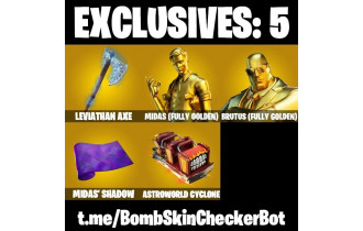 UNIQUE - Kratos ,  Leviathan Axe [114 Skins, 105 Axes, 87 Emotes, 95 Gliders and MORE!]