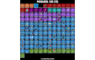 UNIQUE - FNCS Renegade, Era  [123 Skins, 100 Vbucks, 133 Axes, 104 Emotes, 100 Gliders and MORE!]