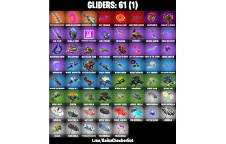 UNIQUE - Dark Skully, Rogue Agent  [41 Skins, 200 Vbucks, 55 Axes, 44 Emotes, 61 Gliders and MORE!]