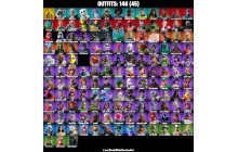 UNIQUE - Gold Midas, Lina Scorch [146 Skins, 15000 Vbucks, 132 Axes, 82 Emotes, 84 Gliders and MORE!]