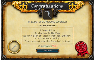 In Search of the Myreque [RS3 Service]