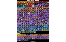 UNIQUE - Travis Scott , Chun Li  [282 Skins, 10 Vbucks, 177 Axes, 156 Emotes, 132 Gliders and MORE!]