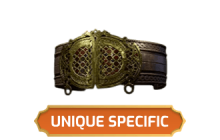 Birthright Buckle Wide Belt [Unique - Check Items Stats (1358)]