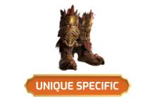 Powertread Hunting Shoes [Unique - Check Items Stats (1078)]