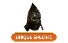 Radiant Grief Lace Hood [Unique - Check Items Stats (1101)]