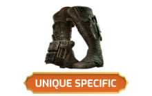 Bushwhack Lizardscale Boots [Unique - Check Items Stats (1143)]