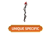 The Blood Thorn Wrapped Quarterstaff [Unique - Check Items Stats (1406)]