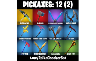 UNIQUE - Eon, Brutus [15 Skins, 50 Vbucks, 12 Axes, 7 Emotes, 12 Gliders and MORE!]