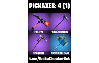 UNIQUE - Carbon Commando , Prodigy [8 Skins, 4 Axes, 10 Emotes, 5 Gliders and MORE!]