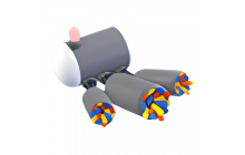 2022 Birthday Confetti Cannon [Adopt Me - Pet Wear]