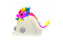 Rainbow Dragon Hat [Adopt Me - Pet Wear]