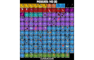 UNIQUE - Eon, Snap [146 Skins, 315 Vbucks, 143 Axes, 141 Emotes, 136 Gliders and MORE!]
