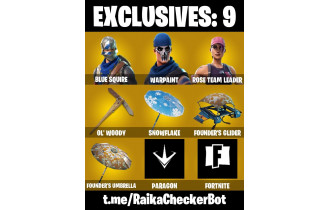 UNIQUE - Blue Squire , OG STW [48 Skins, 350 Vbucks, 66 Axes, 53 Emotes, 53 Gliders and MORE!]