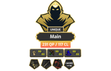 Main | TTL: 2062 | CL: 117 | QP: 231 [B Gloves, Defender, DS2, Infernal, Void, Graceful, Endgame, Max POH, MM2 + MORE!]