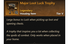 Major Loot Luck Trophy [Trophies]