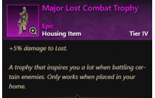 Major Lost Combat Trophy [Trophies]