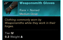 Weaponsmith Gloves [Gear]