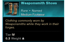 Weaponsmith Shoes [Gear]