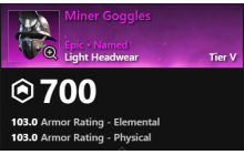 Miner Goggles [Gear]