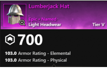 Lumberjack Hat [Gear]