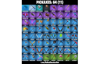 UNIQUE - Wingman, Trilogy [103 Skins, 250 Vbucks, 64 Axes, 83 Emotes, 65 Gliders and MORE!]