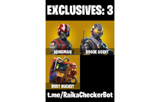 UNIQUE - Dire, Wingman [28 Skins, 350 Vbucks, 9 Axes, 25 Emotes, 19 Gliders and MORE!]