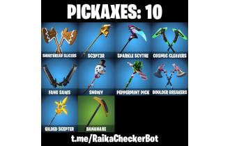UNIQUE - X-Lord, Catalyst  [9 Skins, 100 Vbucks, 10 Axes, 25 Emotes, 19 Gliders and MORE!]